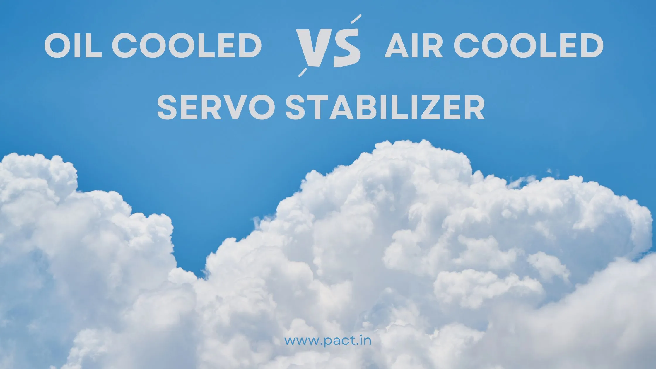 oil cooled vs air cooled stabilizer